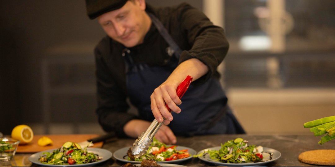 Hygienic food preparation process